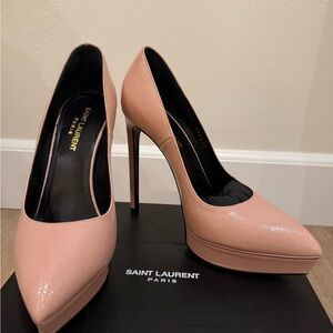 Saint Laurent Blush Pink Heels